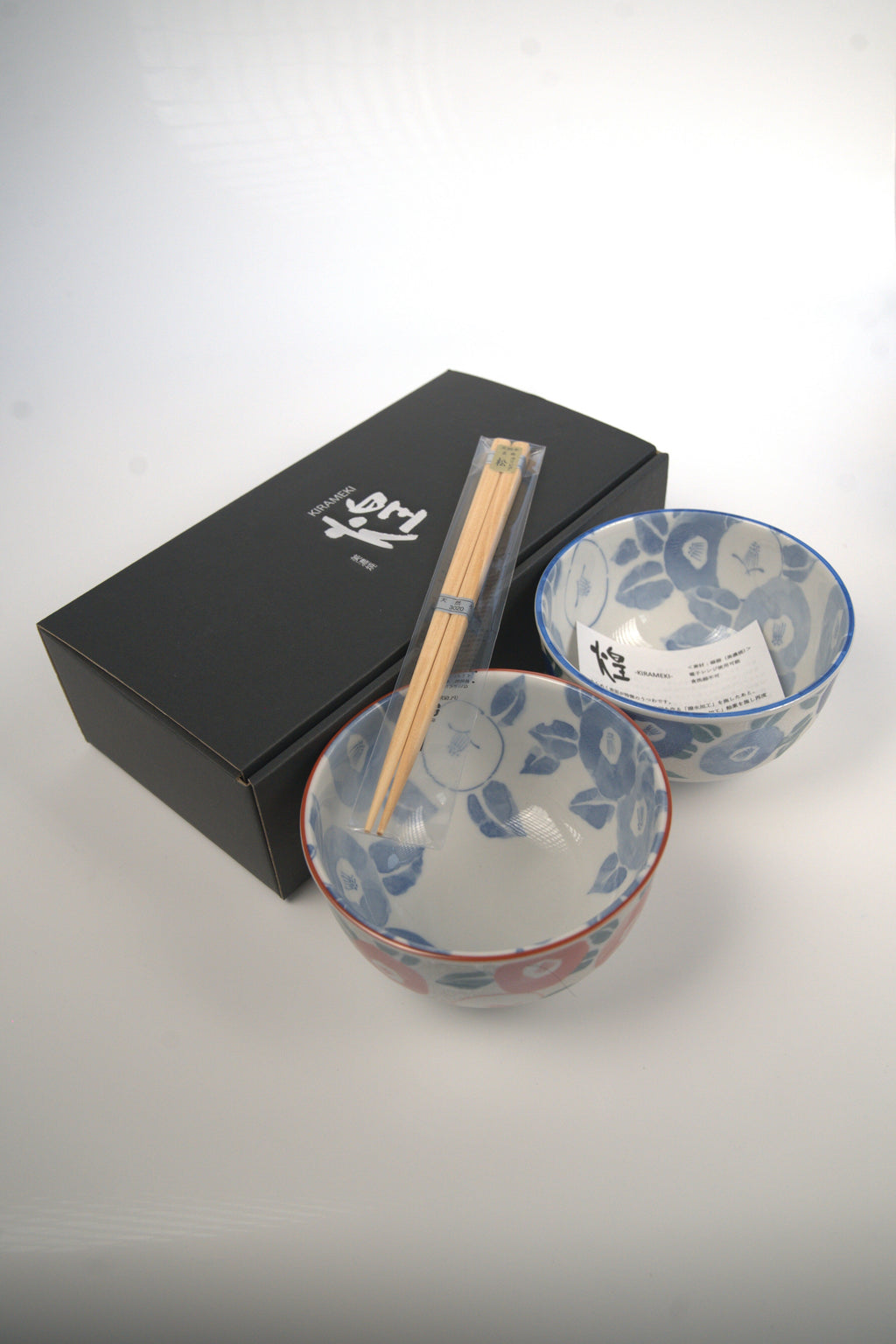 Coffret Bols Japonais avec Baguettes