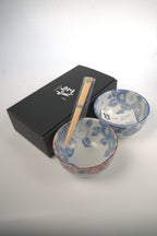 Coffret Bols Japonais avec Baguettes