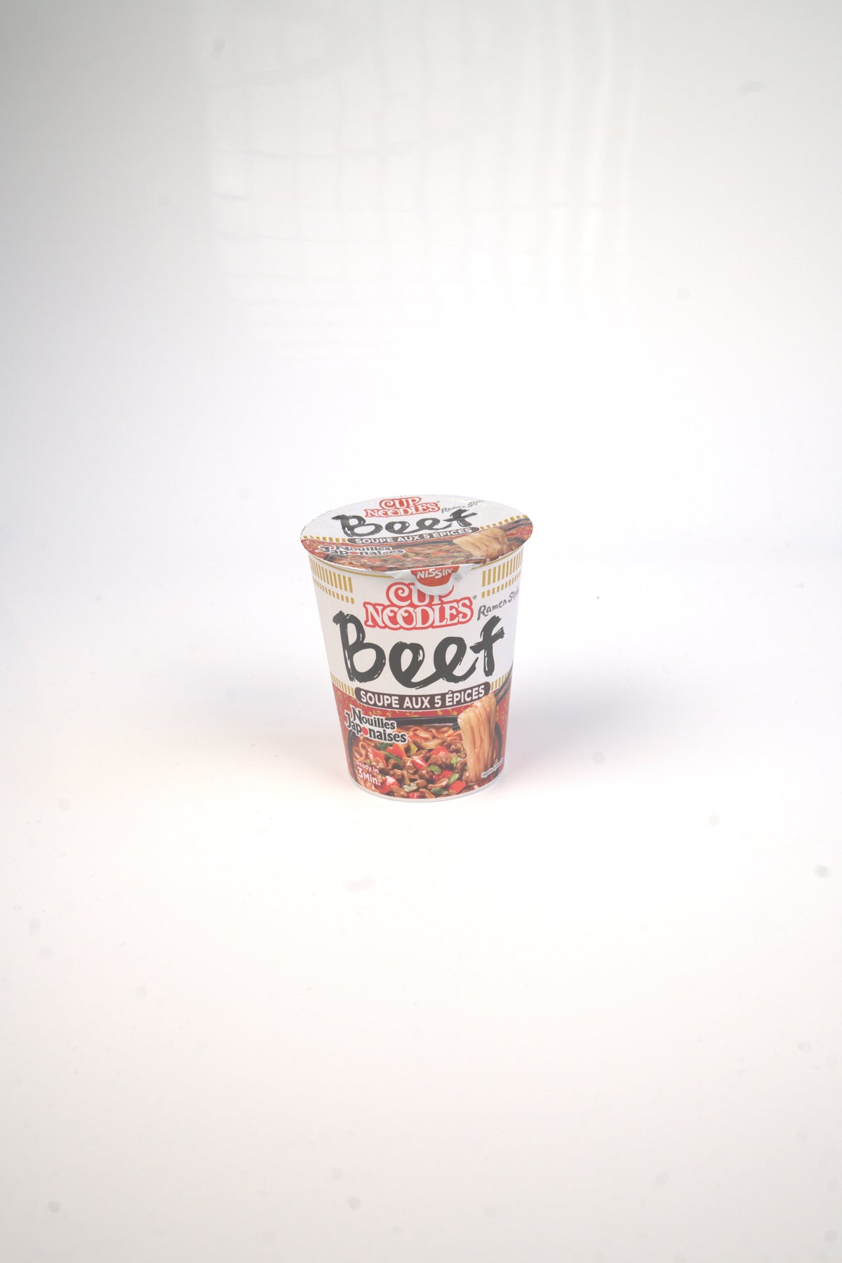 Nissin Cup Noodles Ramen Boeuf aux 5 Epices