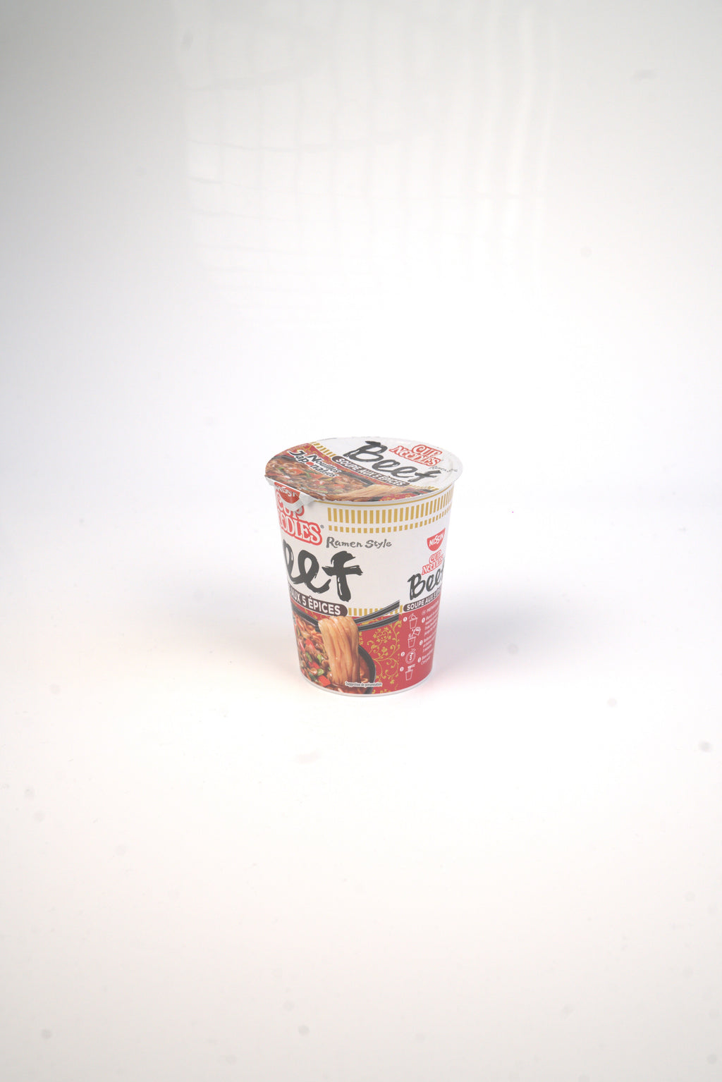 Nissin Cup Noodles Ramen Boeuf aux 5 Epices