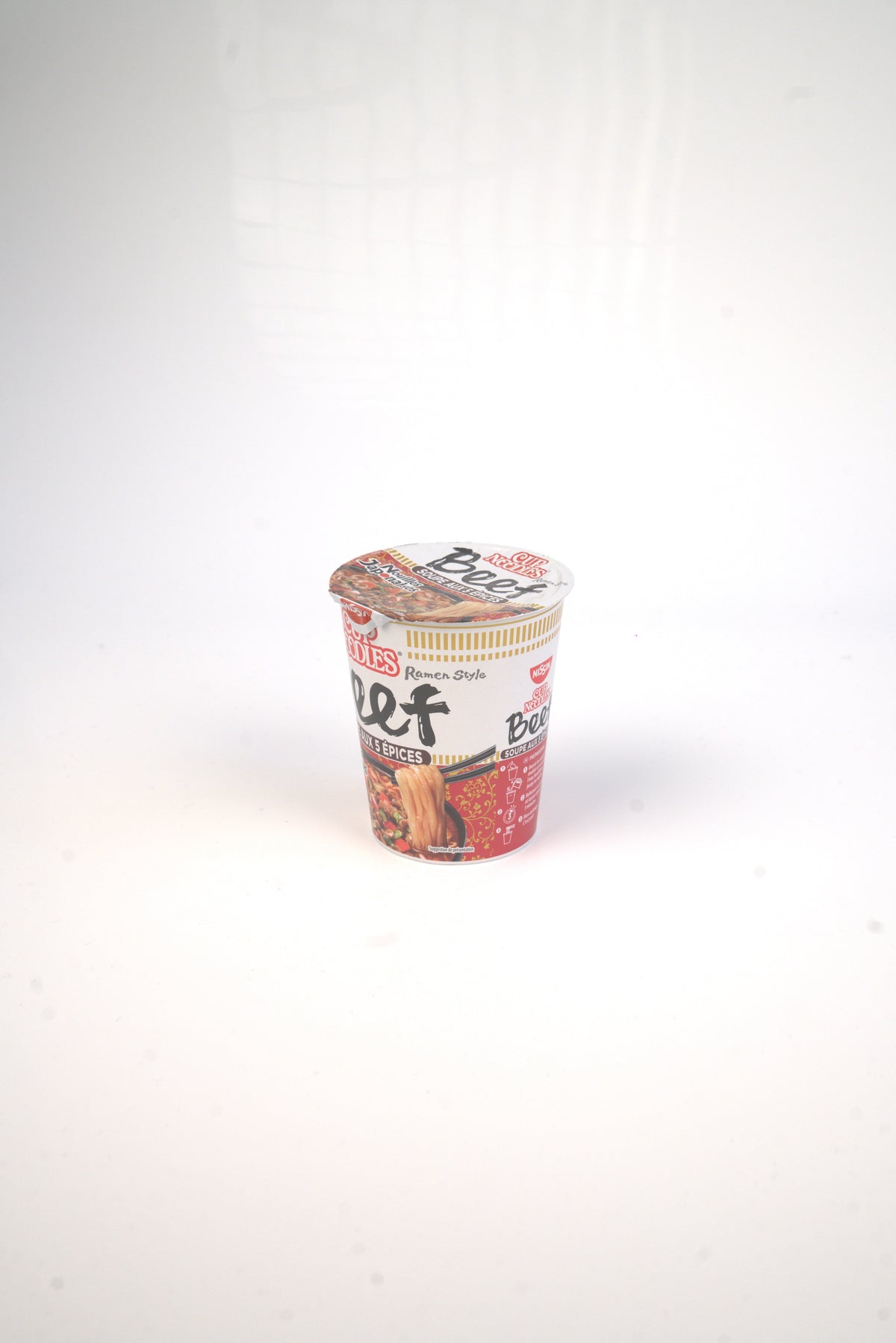 Nissin Cup Noodles Ramen Boeuf aux 5 Epices