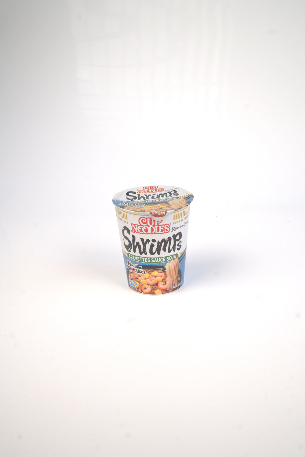 Nissin Cup Noodles Ramen Crevettes Sauce Soja