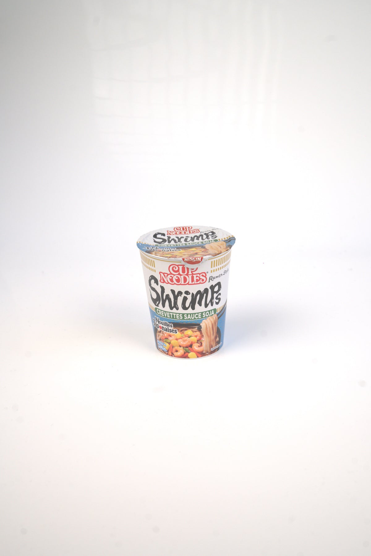 Nissin Cup Noodles Ramen Crevettes Sauce Soja