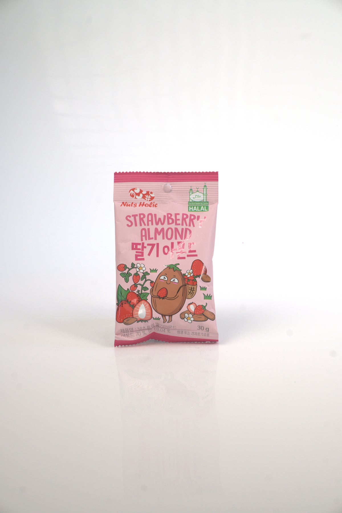 Nuts Holic Amandes Fraise